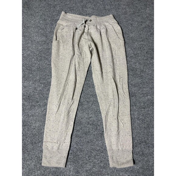 Brunello Cucinelli Pants - Brunello Cucinelli Jogger Pants Womens XS Gray Cashmere Knit Glitter Italy